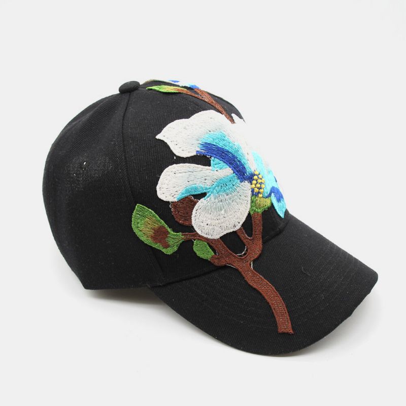 Mode Embroidary Baseball Cap Casual Sun Hat Cunscreen Cap For Women