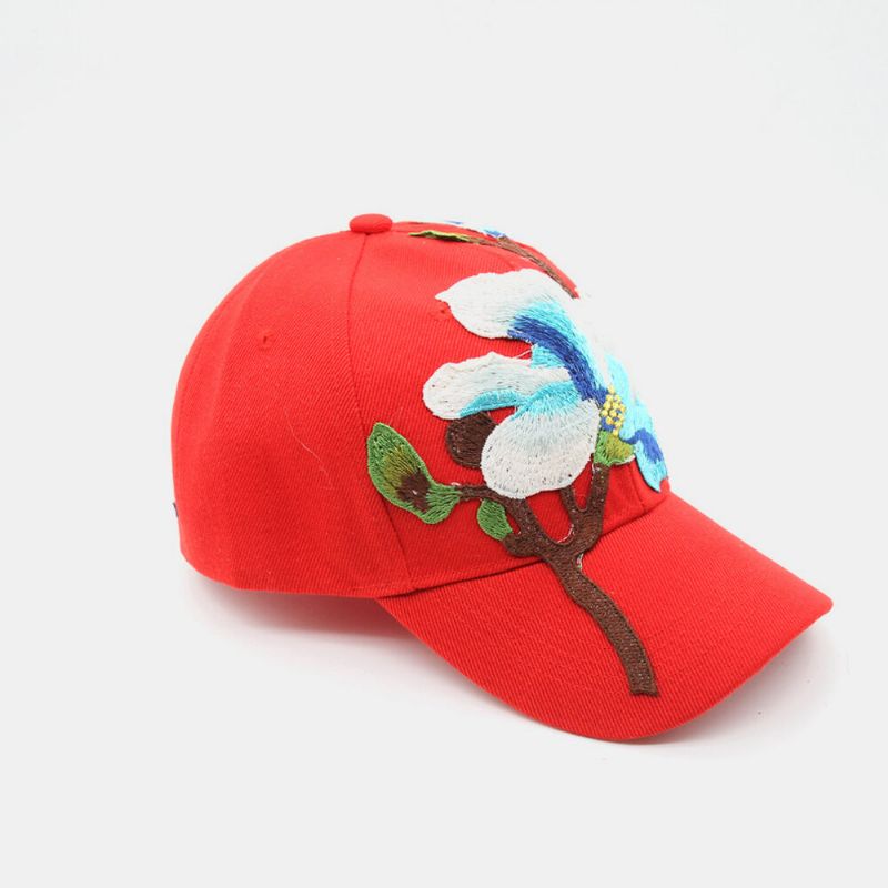 Mode Embroidary Baseball Cap Casual Sun Hat Cunscreen Cap For Women