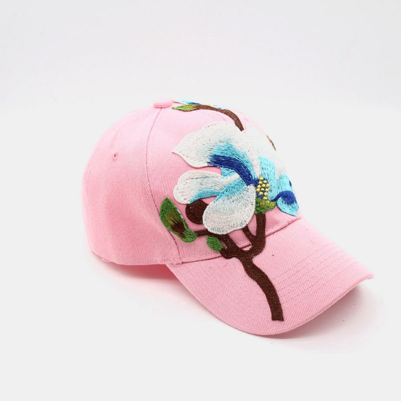 Mode Embroidary Baseball Cap Casual Sun Hat Cunscreen Cap For Women