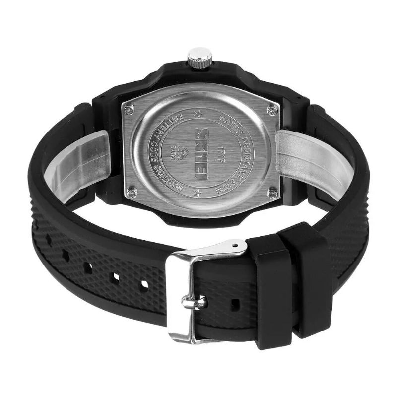 Mode Hommes Montre Cadran Hexagonal Créatif Simple 5atm Montre À Quartz Étanche