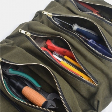 Multi-fonctionnel Toile Suspension Sac De Rangement De Voiture Sac À Outils Sac De Rangement Portable Pour Kit De Voiture