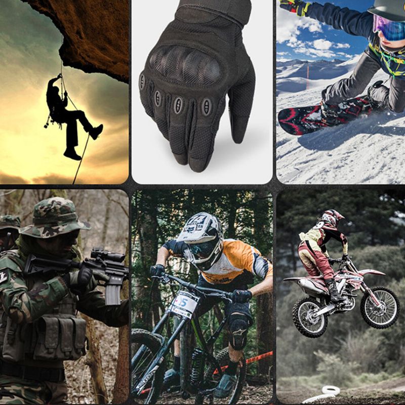 Nouveaux Gants Tactiques D'extérieur Taktische Handschuhe Gants Vélo Vélo Moto Gants Équitation Gants Antidérapants Écran Tactile Gants De Protection