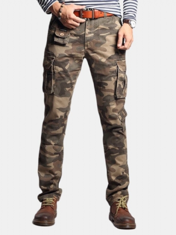 Pantalon Cargo Multi-poches Pour Homme