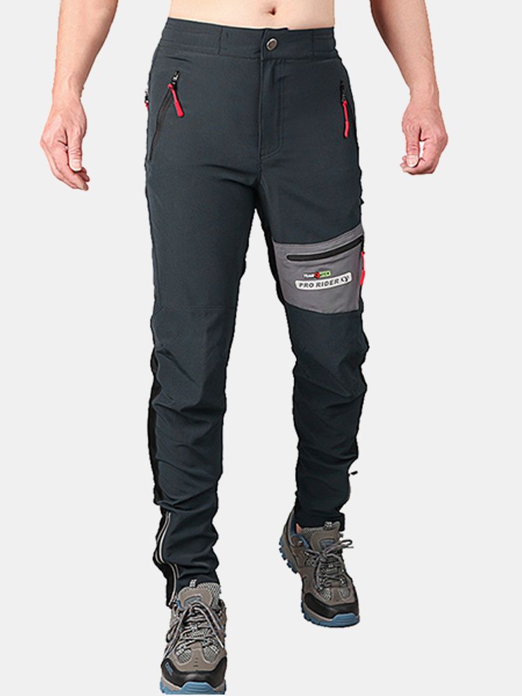 Pantalon D'escalade Coupe Slim Imperméable Et Respirant