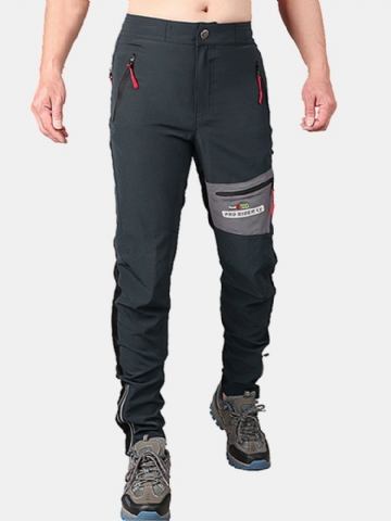 Pantalon D'escalade Coupe Slim Imperméable Et Respirant