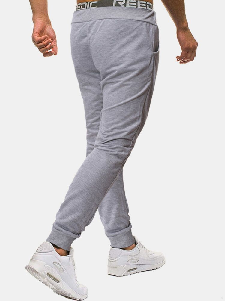 Pantalon De Jogging En Coton À Rayures Avec Cordon De Serrage Pour Homme