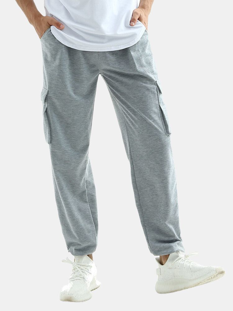 Pantalon De Jogging Gery En Coton À Taille Élastique Pour Homme