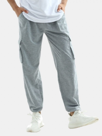 Pantalon De Jogging Gery En Coton À Taille Élastique Pour Homme