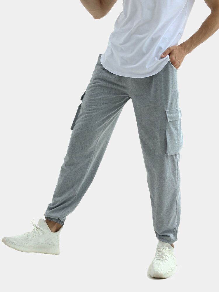 Pantalon De Jogging Gery En Coton À Taille Élastique Pour Homme