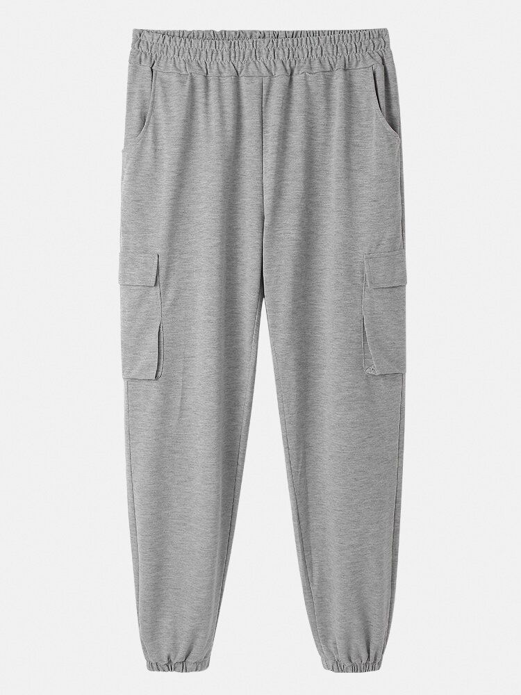 Pantalon De Jogging Gery En Coton À Taille Élastique Pour Homme