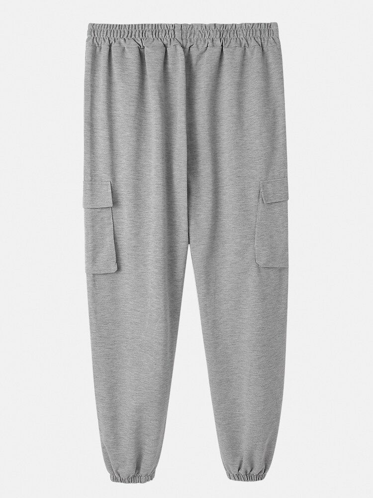 Pantalon De Jogging Gery En Coton À Taille Élastique Pour Homme