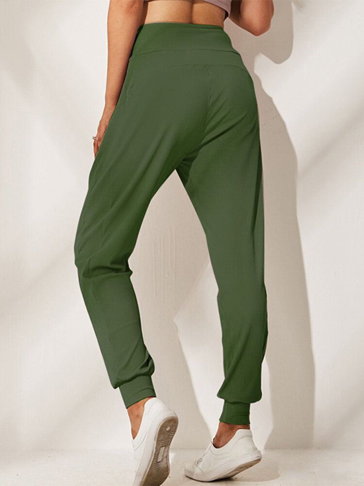 Pantalon De Loisirs Quotidien Avec Poches Latérales Solides