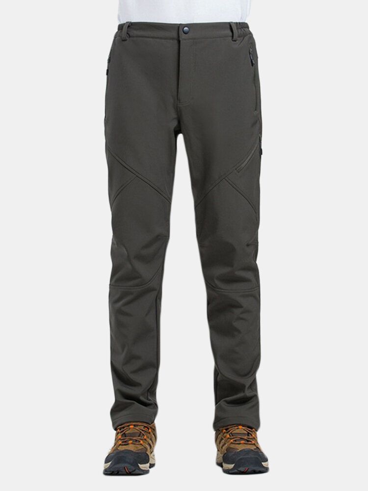 Pantalon Thermique À Doublure Polaire Soft Shell