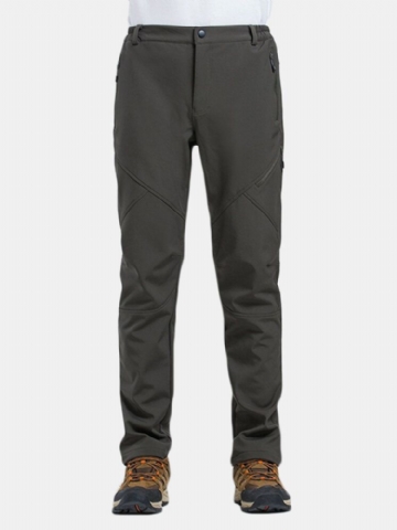 Pantalon Thermique À Doublure Polaire Soft Shell