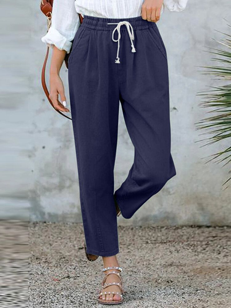 Pantalon De Travail Simple Et Confortable 100% Coton