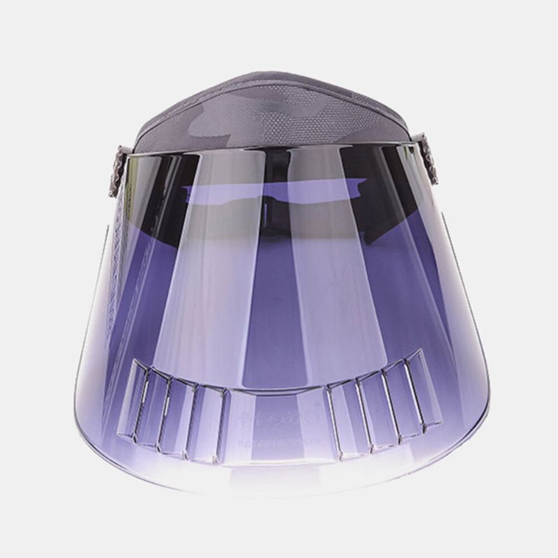 Réglable Anti-uv Big Brim Cover Face Hat Sun Hat Vide Top Hat