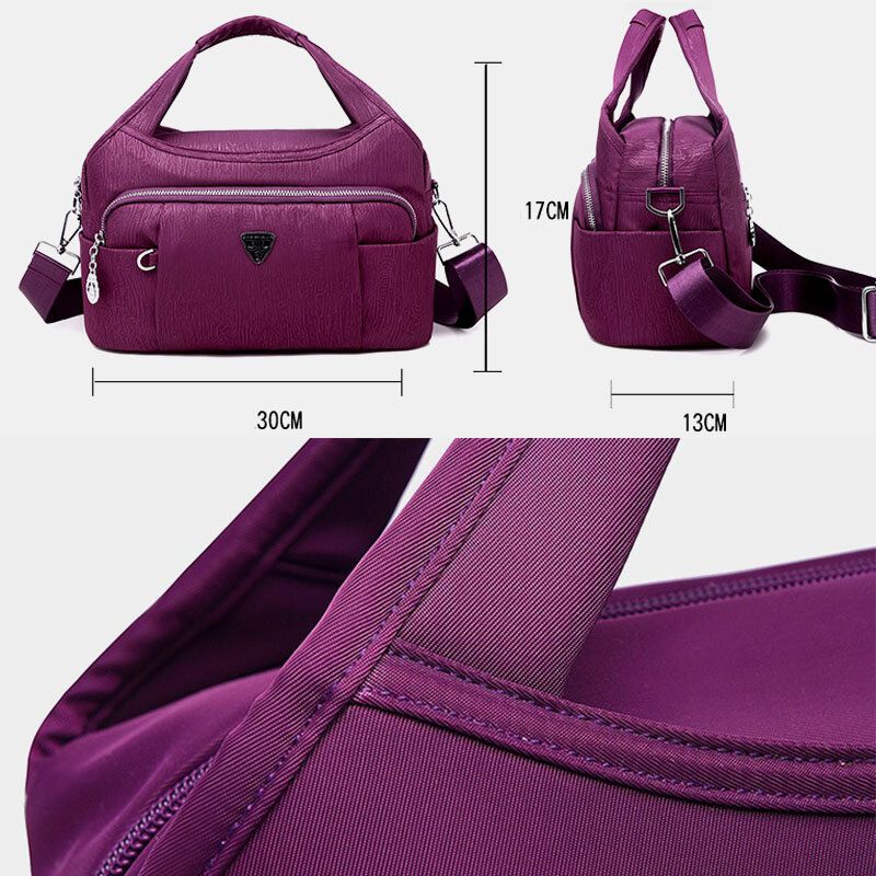 Sac À Bandoulière Imperméable De Grande Capacité Pour Femmes Sac À Bandoulière Sac À Main