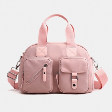 Sac À Bandoulière Multi-poches Imperméable Pour Femme