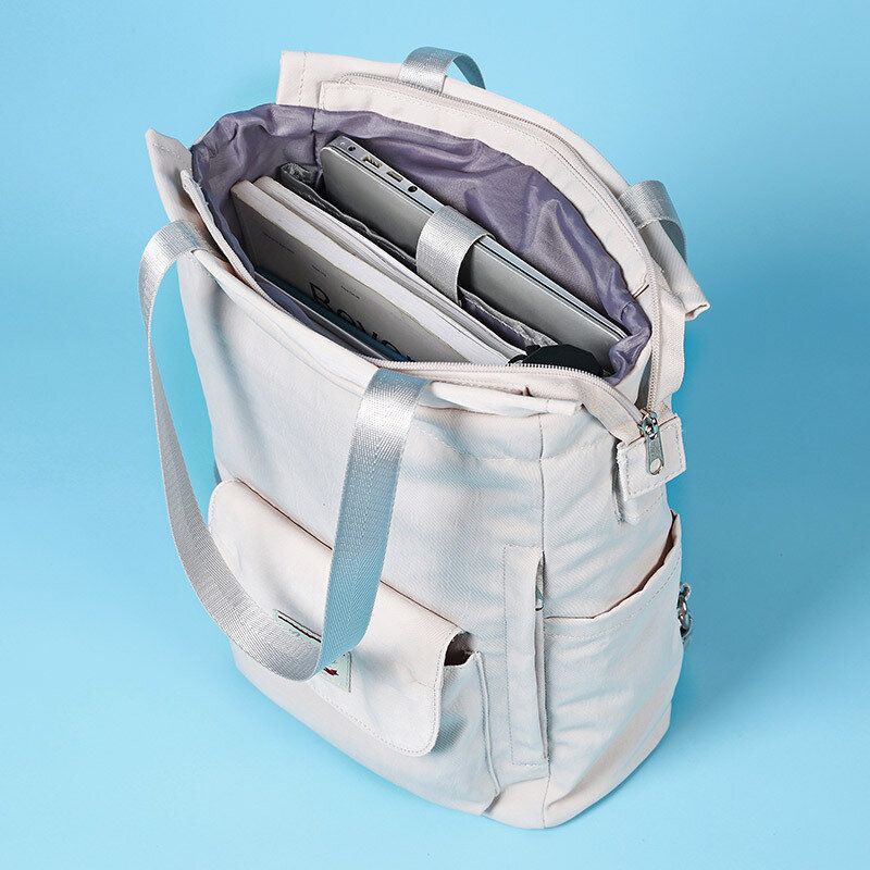 Sac D'école Pour Étudiant Multi-transport Étanche Pour Femme Sac À Dos Pour Ordinateur Portable