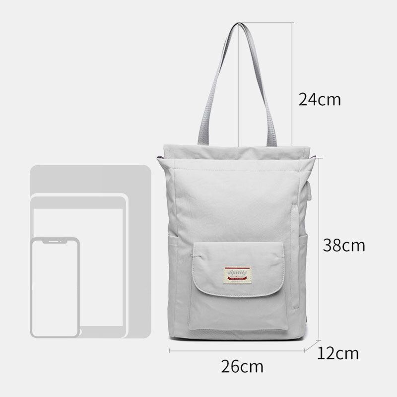 Sac D'école Pour Étudiant Multi-transport Étanche Pour Femme Sac À Dos Pour Ordinateur Portable