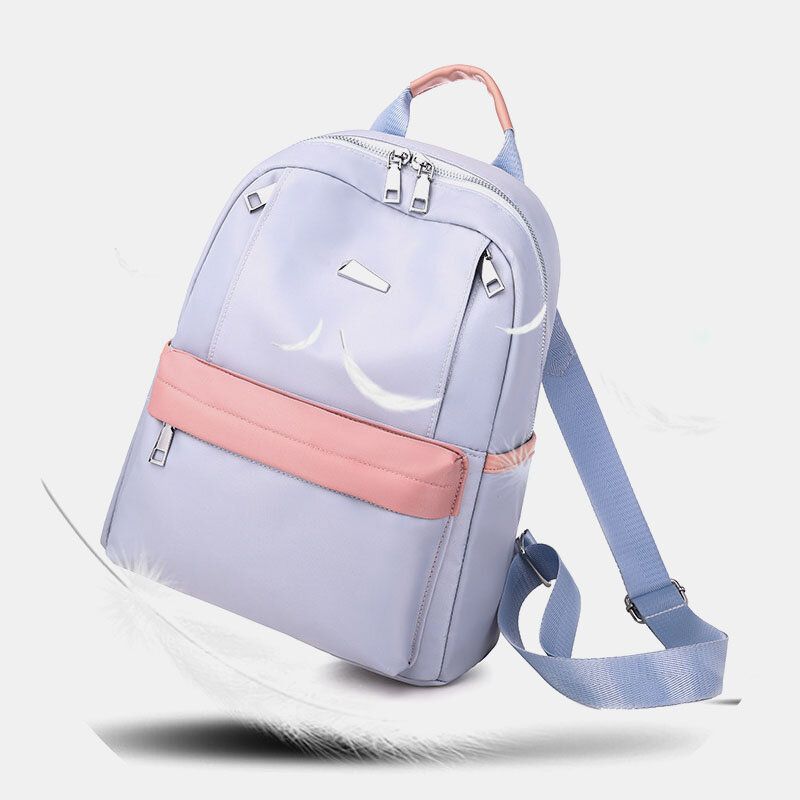 Sac D'école En Plein Air Multi-transport Pour Femme Petit Sac À Dos De Voyage Décontracté