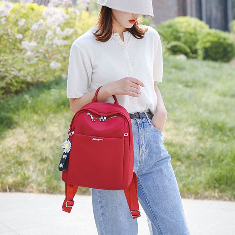 Sac D'école En Plein Air Multi-transport Pour Femme Petit Sac À Dos De Voyage Décontracté