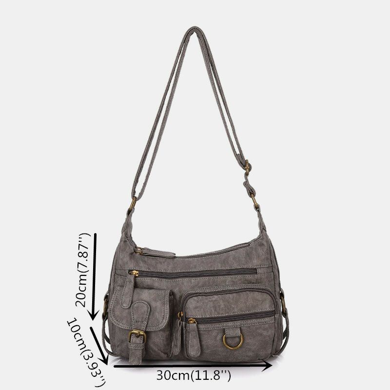 Sac À Main Multi-poches Imperméable Pour Femme Sac À Bandoulière Sac À Bandoulière