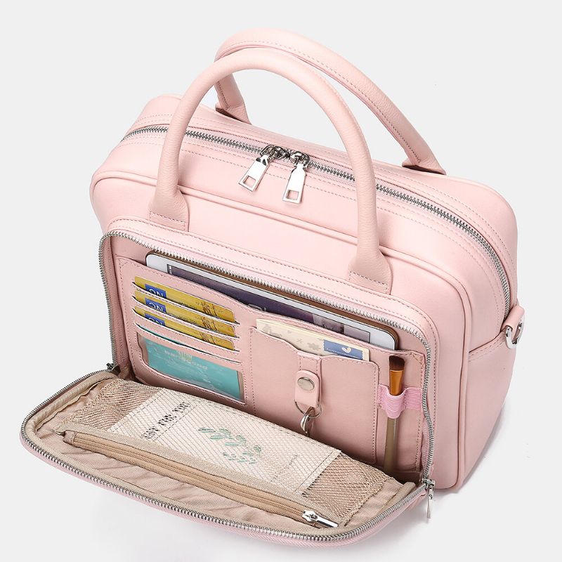 Sacoche Pour Ordinateur Portable Rayée Pour Femme Sac À Bandoulière Sac À Main