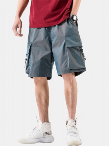 Short Cargo Décontracté À Grande Poche Pour Homme