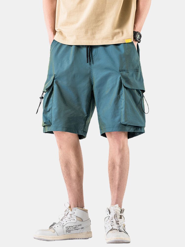 Short Cargo Décontracté À Grande Poche Pour Homme