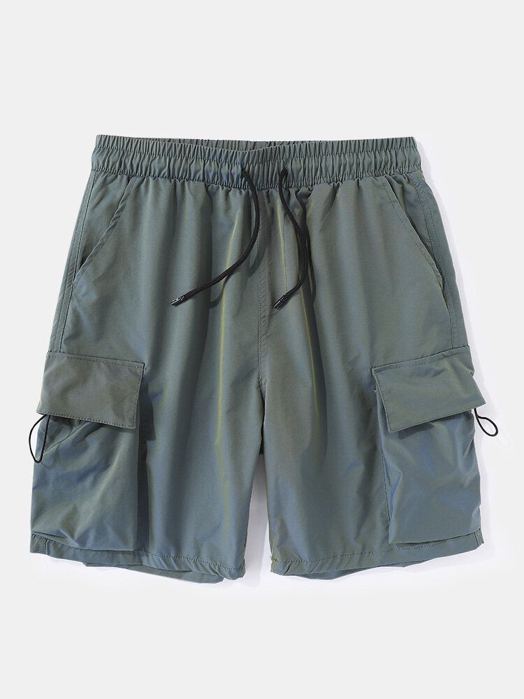 Short Cargo Décontracté À Grande Poche Pour Homme