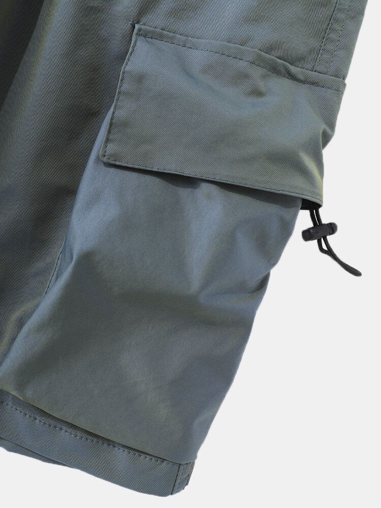 Short Cargo Décontracté À Grande Poche Pour Homme