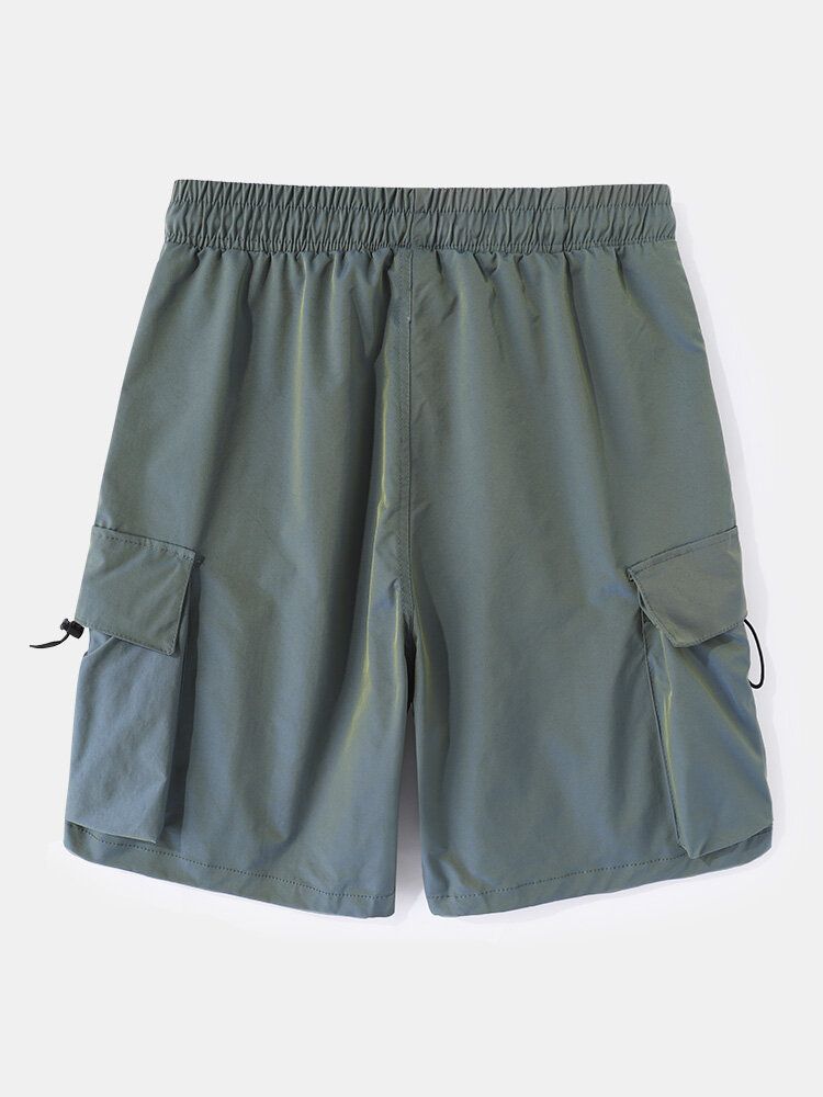 Short Cargo Décontracté À Grande Poche Pour Homme