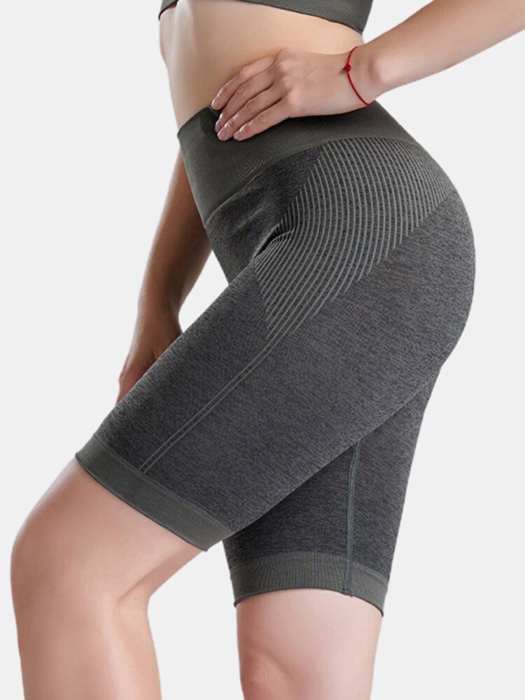 Short De Motard Taille Haute À Séchage Rapide Pour Femme