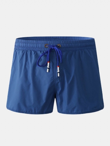 Short De Plage Décontracté Pour Homme Avec Cordon De Serrage Et Séchage Rapide Avec Doublure De Compression