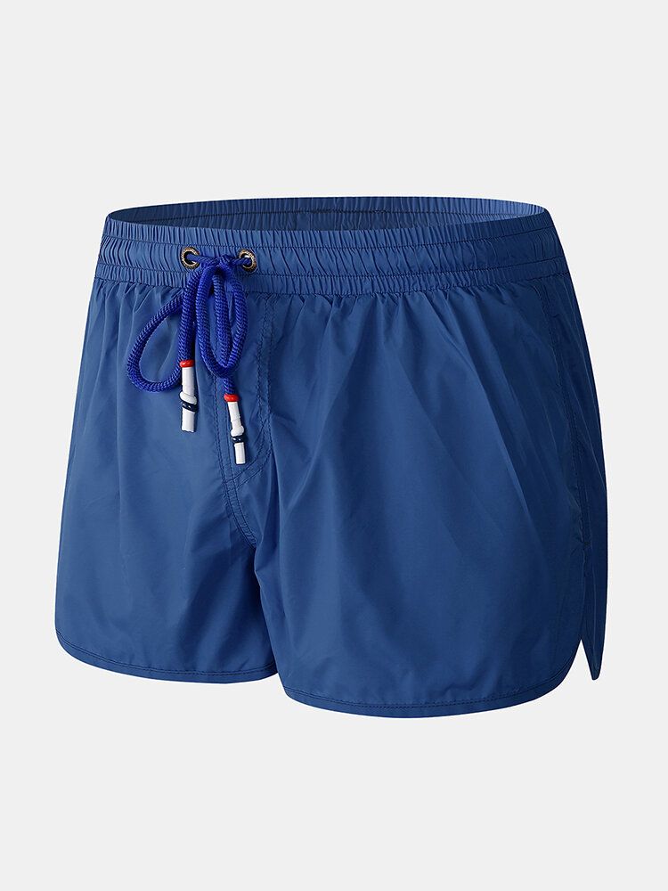 Short De Plage Décontracté Pour Homme Avec Cordon De Serrage Et Séchage Rapide Avec Doublure De Compression