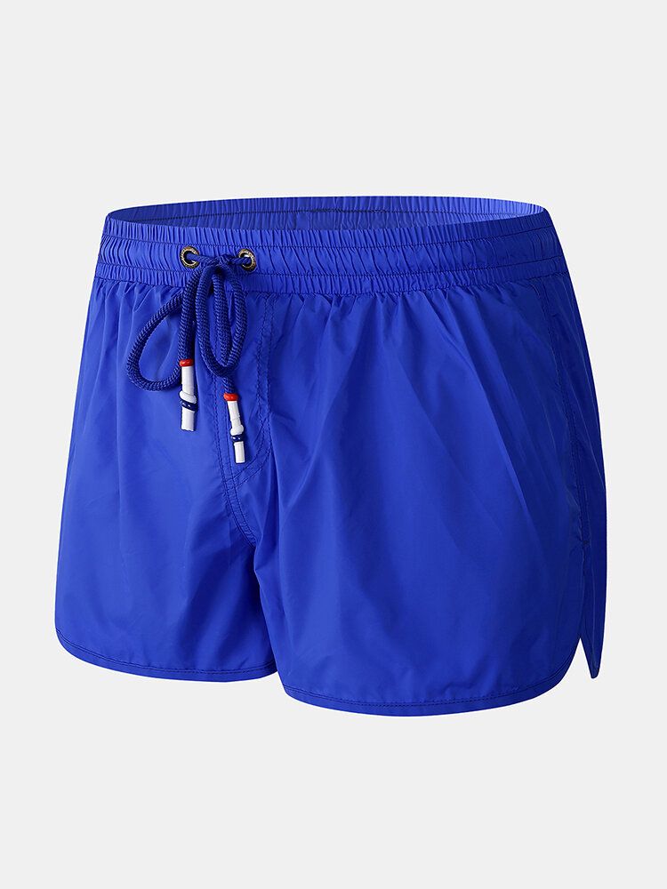 Short De Plage Décontracté Pour Homme Avec Cordon De Serrage Et Séchage Rapide Avec Doublure De Compression