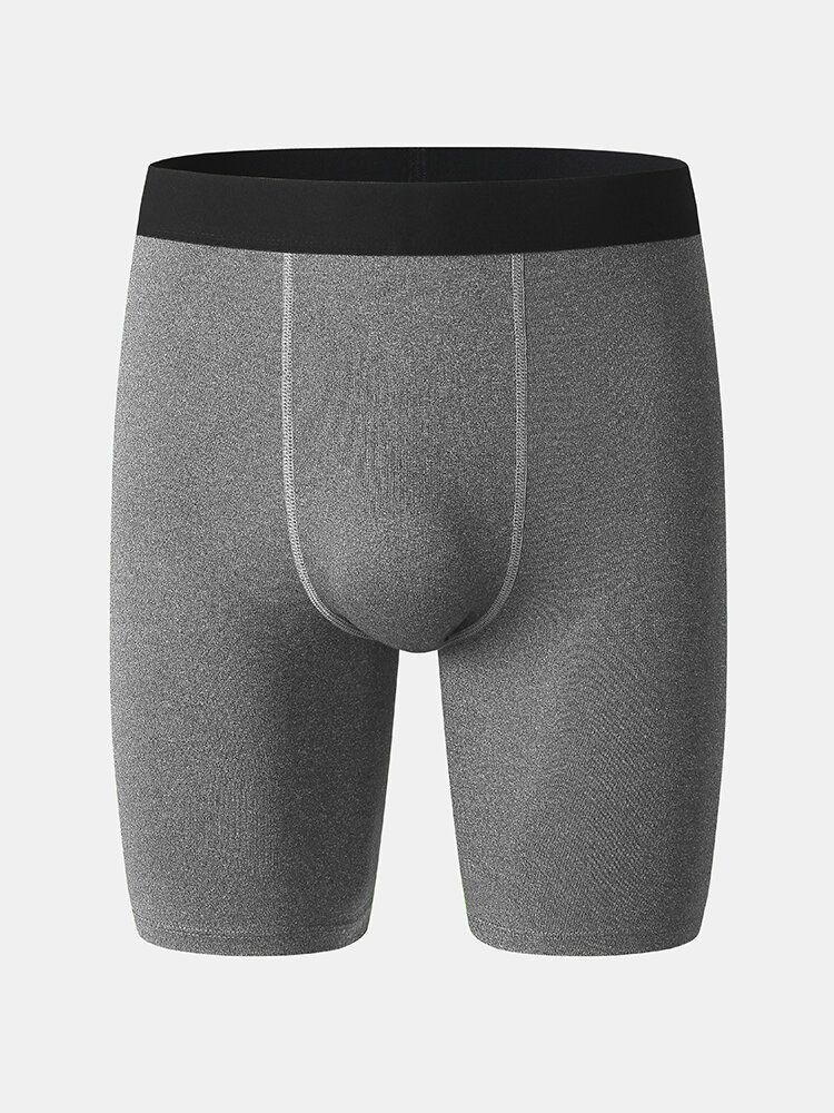 Short De Sport De Fitness Taille Moyenne Pour Homme Stretch Séchage Rapide Respirant