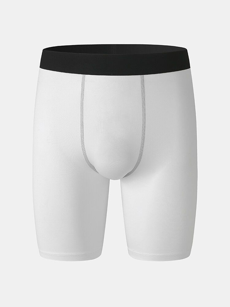 Short De Sport De Fitness Taille Moyenne Pour Homme Stretch Séchage Rapide Respirant