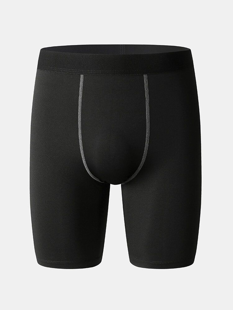 Short De Sport De Fitness Taille Moyenne Pour Homme Stretch Séchage Rapide Respirant