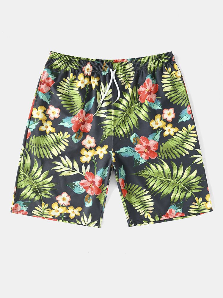 Short De Vacances Avec Cordon De Serrage Pour Homme