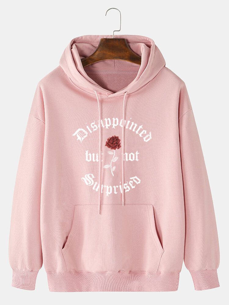 Sweat À Capuche Décontracté Avec Cordon De Serrage 100 % Coton Pour Homme