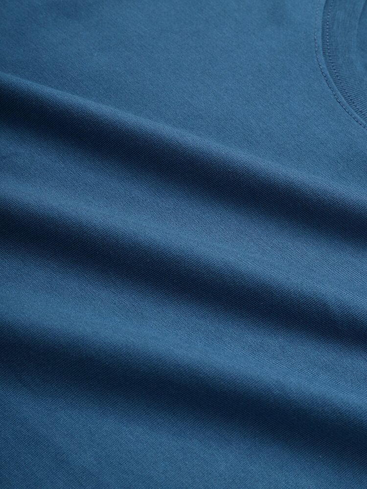 T-shirts Décontractés À Col Rond 100% Coton Pour Hommes