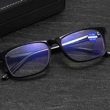 Unisexe Anti-lumière Bleue Plein Cadre Casual Business Hd Lunettes De Lecture Lunettes Presbytes