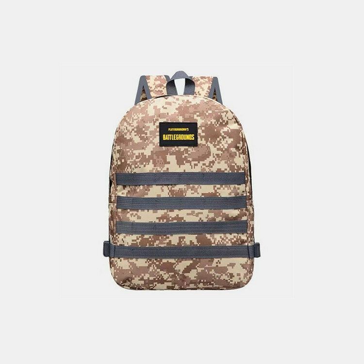 Unisexe Camouflage Oxford Tissu Étudiant Sac D'école Mode Jeu Tendance Sac À Dos