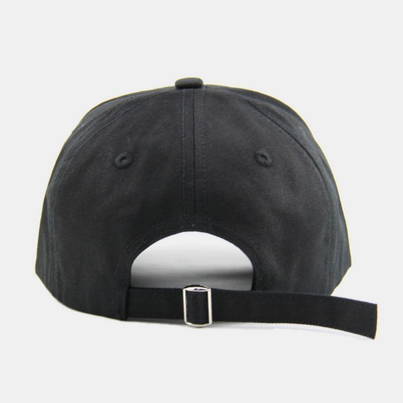 Unisexe Décontracté Sauvage Chapeau De Soleil Lettre Motif Été Voyage Parasol Casquette De Baseball