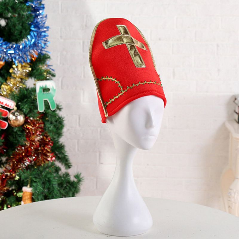 Unisexe Festive Christmas Outdoor Dance Party Cosplay Chapeau Sans Bord