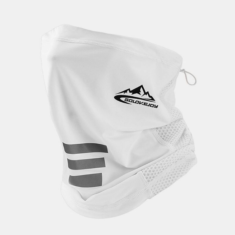 Unisexe Glace Soie Crème Solaire Équitation Bandana Cagoule Cache-cou Tube Résistant Aux Uv Séchage Rapide Matériaux Légers Cyclisme Pour Adultes