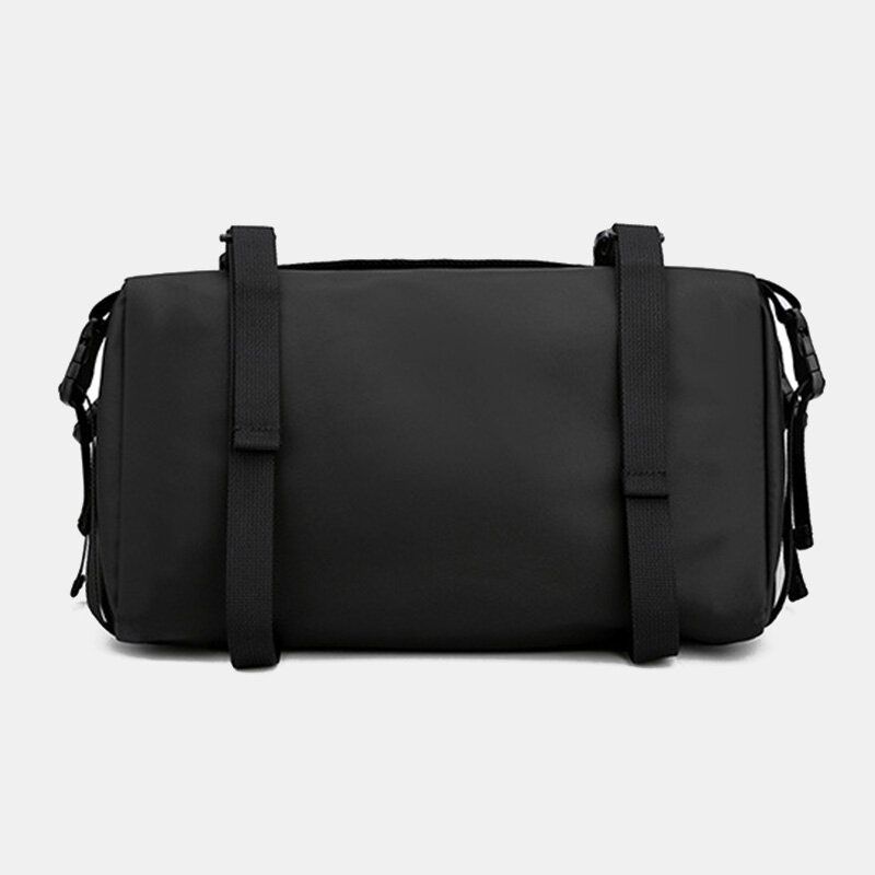 Unisexe Grande Capacité Arrière Poche Antivol Sacs À Bandoulière Minimaliste Boucle Nylon Sac De Messager Sac À Bandoulière