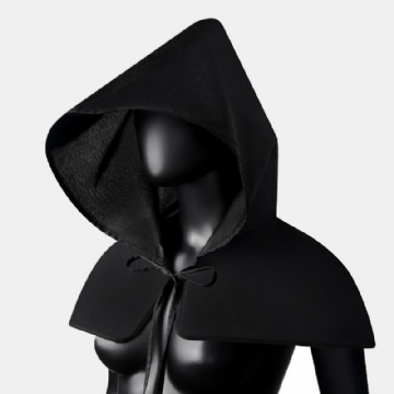 Unisexe Halloween Costumes Grim Reaper Cape Médiévale Peste Médecin Chapeau Châle Cape Hommes Femmes Adulte Gothique Punk Robe